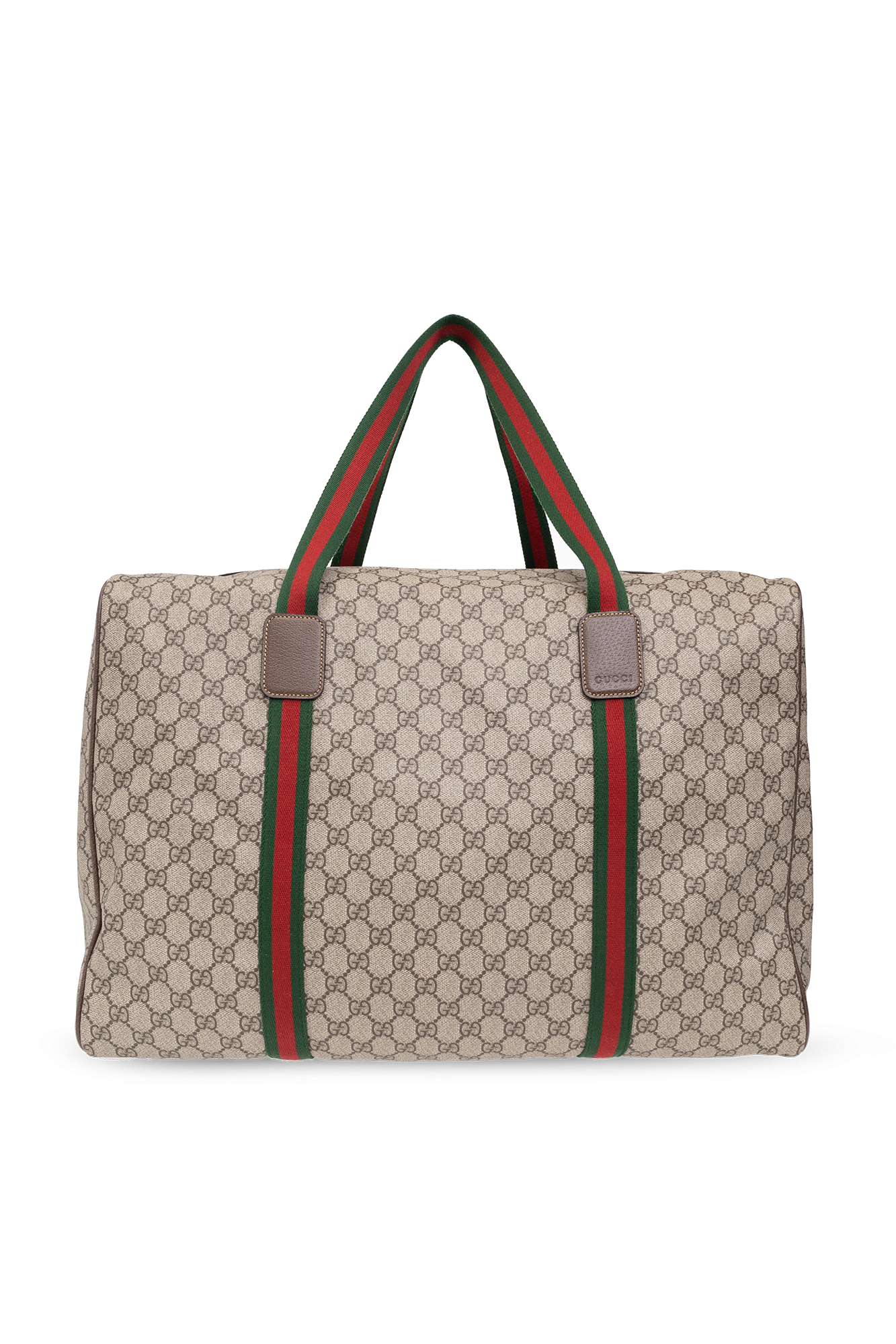 Gucci canvas clearance travel bag